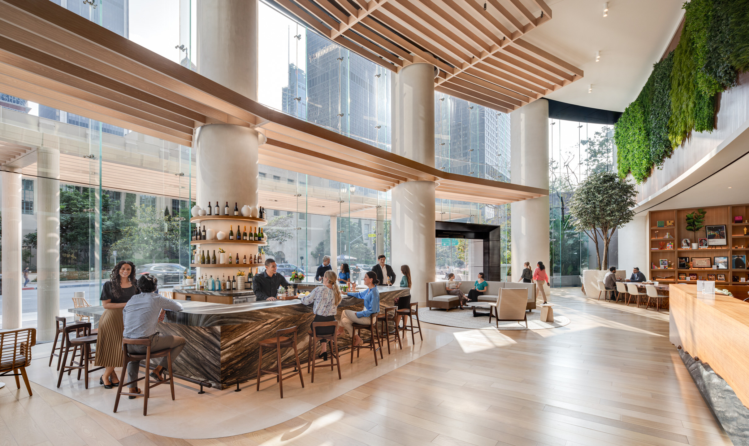 USBT, Lobby Bar, Credit - Silverstein Properties