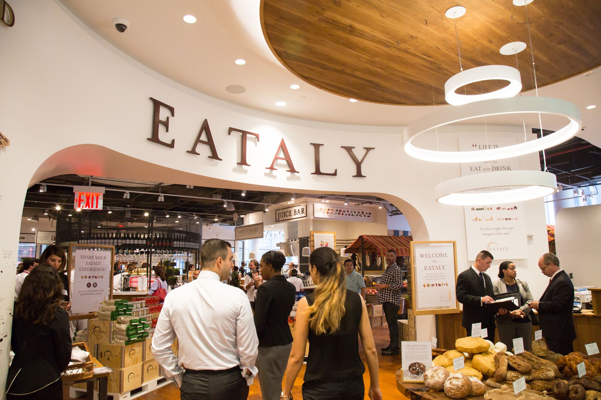 Eataly will open its second location in New York this month in the Financial District at 4 WTC