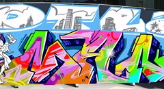 8 LA-based street artists paint murals at U.S. Bank Tower
