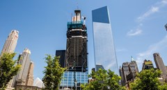 Finally! 15 years later, 3 WTC tops out