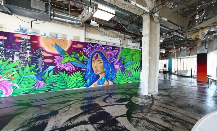 U.S. Bank Tower showcases street artists' murals in new top-floor installation